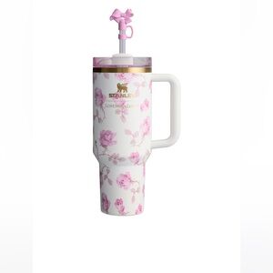 Stanley X LoveShackFancy Tumbler 40oz Ribbon Rosa